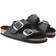 Birkenstock Arizona Big Buckle Shearling Oiled Leather - Black