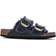 Birkenstock Arizona Big Buckle Shearling Oiled Leather - Midnight Blue