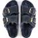 Birkenstock Arizona Big Buckle Shearling Oiled Leather - Midnight Blue