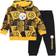 Outerstuff Toddler Pittsburgh Steelers Drop Fleece Set - Yellow/Black