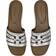 Tory Burch Ines Multi-Strap - Silver/Wild Mushroom