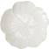 Stiernholm Flora White Flat tallerken 25cm