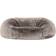 ICON Cloud Giant Fluffy Faux Fur Grey Pouf