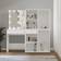 vidaXL Makeup Table with LED Light Sminkbord 40x60cm