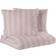 Nina Royal Mirage 3-Dels Satin Kingsize Påslakan Rosa (220x)