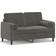 vidaXL Sectional Couch Dark Gray Sofa 137.9cm Zweisitzer