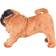 vidaXL Pug Dog 33cm