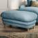 LPD Plumpton Duck Egg Blue Foot Stool 49.5cm