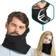 Private Label Portable Support Travel Neck Pillow Black