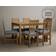 Oak Furniture Superstore York Oak Dining Set 5pcs