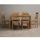 Oak Furniture Superstore York Oak Dining Set 5pcs