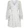 Neo Noir Cabana Embroidery Dress - Creme