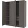 IKEA Pax Bergsbo Dark Grey Garderob 200x236.4cm