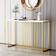 Canora Grey yellow Console Table 30x120cm
