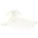 Jellycat White Luxe Bashful Bunny Faux-fur Soother 34cm 1SIZE