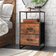 Steelside 18" wide Bedside Table 16x18"
