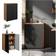Vicco Badschrank Irma Eiche Badezimmer