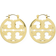 Tory Burch Miller Hoop Earrings - Gold