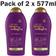 OGX biotin &collagen shampoo &conditioner unique precious formula 2x577ml