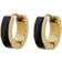 Edblad Fave Hoops - Gold/Black