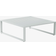 Jotex Alassio White Sofabord 100x100cm