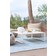 Jotex Alassio White Sofabord 100x100cm