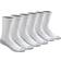 Dickies Moisture Control Crew Work Socks 6-pack - White