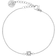 Edblad Leonore Bracelet - Silver/Transparent