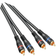 Goobay Gold 2RCA - 2RCA M-M