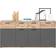 Hioshop Mason Oak Sideboard 180x87cm