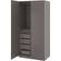IKEA Pax/Forsand Dark Grey Garderob 100x201.2cm