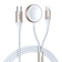 Joyroom 2in1 Lightning Kabel Och Inductive Laddare 1.5m Vit TheMobileStore iPhone laddare