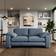 Dunelm Magnus Textured Chenille Sofa 198cm 3 Seater