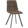 Carryhome Microfiber Brown/Black Kitchen Chair 88cm