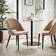 Dunelm Lillia Velvet Kitchen Chair 80cm