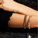 Edblad Peak Bracelet - Gold/Black
