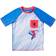 Marvel Kid's Spider-Man Rash Guard Swim Shirt - White