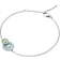 Georg Jensen Daisy Bracelet - Silver/Blue/Green