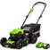 Greenworks Tools 2516302 (1x4.0Ah) Battery Powered Mower