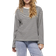 Pieces Sadie Long Sleeve Top - Cloud Dancer Black
