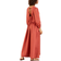 Great Plains Crisp Scallop Edge Maxi Dress - Terracotta