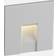 Antidark Nox Step White/Aluminium Vægarmatur
