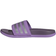 adidas Kid's Adilette Comfort Slides - Violet Fusion/Matte Silver/Shadow Violet