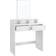 Songmics Vasagle White Toiletbord 40x80cm