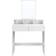 Songmics Vasagle White Sminkbord 40x80cm