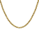 Private Label Solid Rope Chain Necklace - Gold