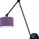 ModernMoments Bloomingdale Purple/Black Wall light