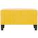 vidaXL Velvet Yellow Förvaringsbänk 70x41cm