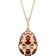 Faberge Year Of The Tiger Surprise Locket Necklace - Gold/Red/Diamonds