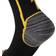 Kitnsox Mid Calf Cushion Team Sports Number Socks - Black/Gold